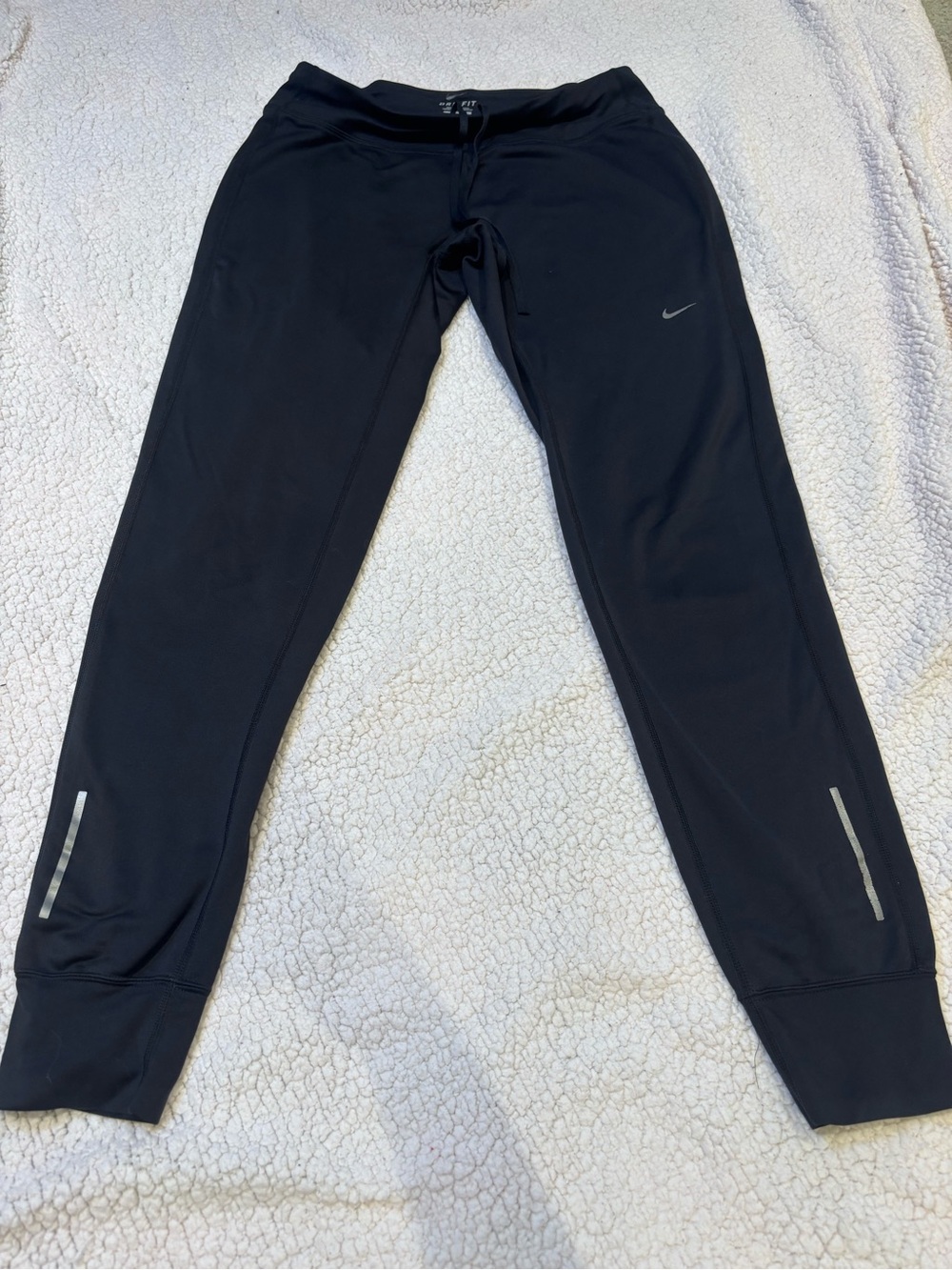 Nike Black Women's Reflective Track Joggers